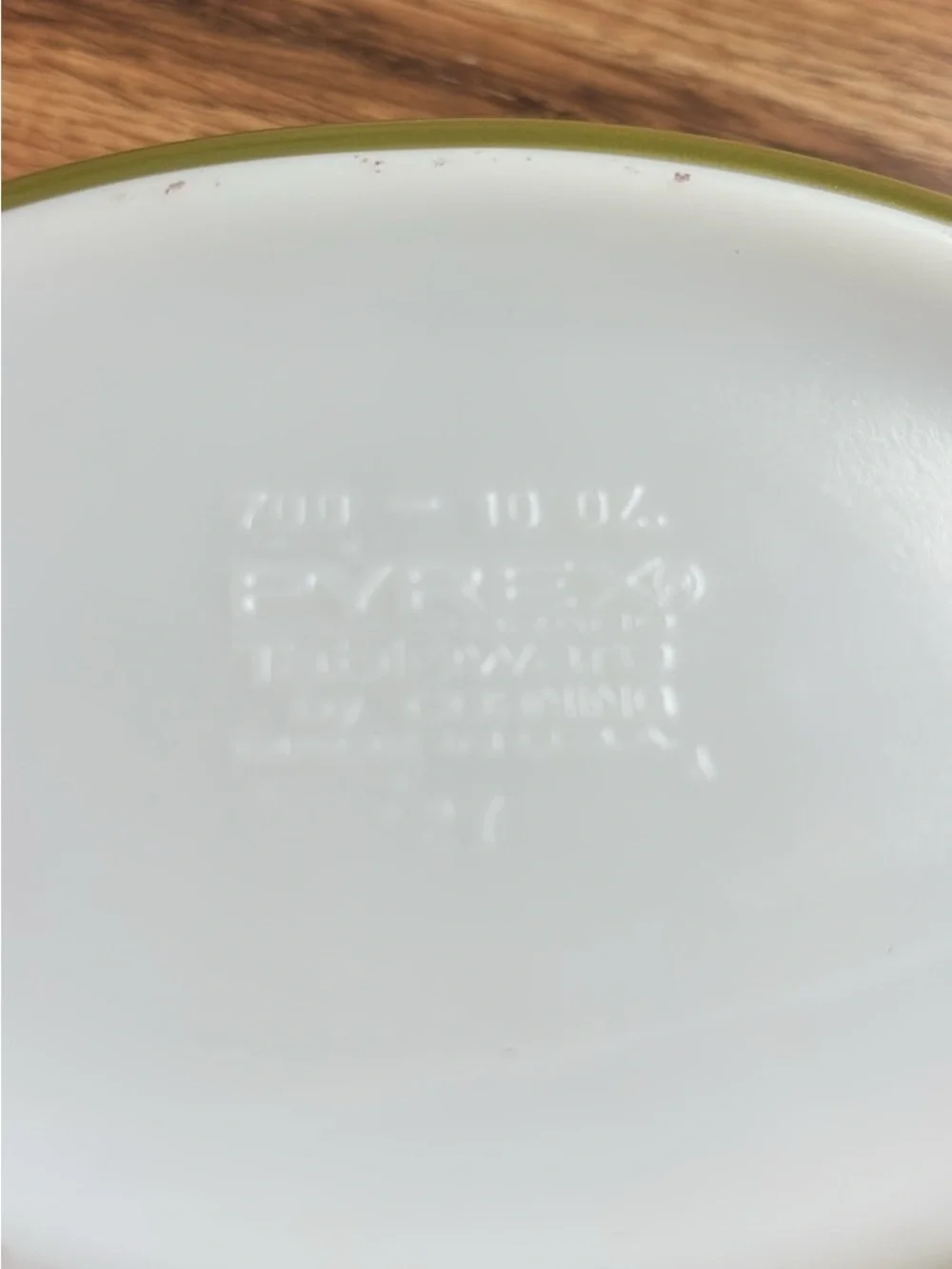 Vintage Pyrex 700 Avocado Green 10 oz Oval Casserole Dishes - Set of 4
